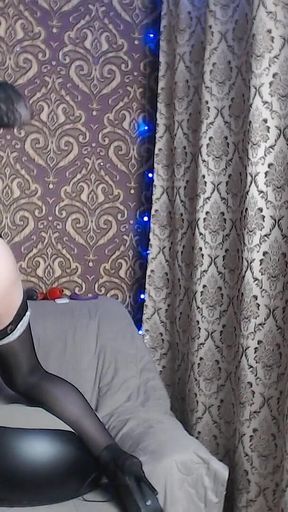 Whore Crossdresser Shows His Anus Publicly Webcam Show