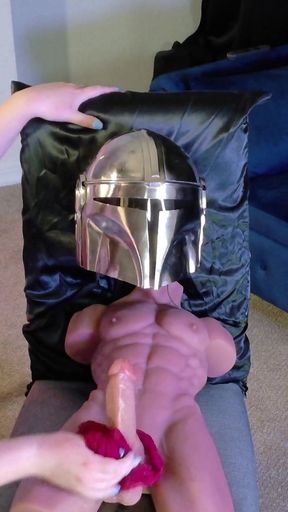 Mando’s Panty Tease and Blowjob