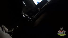 ebony cougar milf Sucks her young neighbor dry