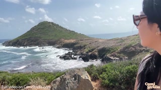 Hiking With My Girlfriend On Vacation