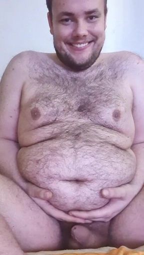 Myself showing my fat