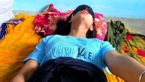 Fucked Sister's Friend with Spit in Pussy by Feeding Rasmalai