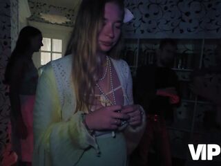 VIP4K. Large titty sweetheart has a party affair