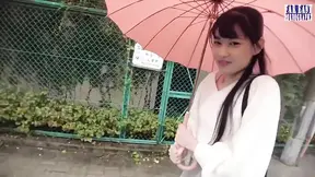 Delicate Gulp Bliss with a Tiny-curve Dark Haired Tease on a Sweet Oral Date Part 1