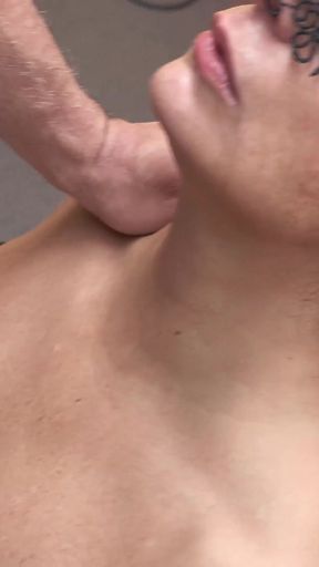 Emanuelle Wild Sucks His Cock, Gets Fucked Anal and Let Him Cum on Her Tits