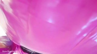 PVC fetish + Dirty talk = Enjoy!