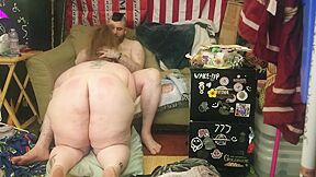 Vanilla Couch Sex . Chubby Couple