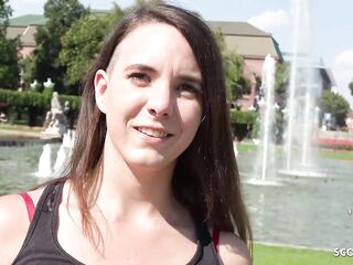 GERMAN SCOUT - PUBLIC ACE BANG FOR MONEY WITH PETITE BEAUTY MINA