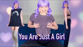 You Are Just A Girl - Favorite Comfy Yet Sexy Outfits - Feminization Sissy Training with Femdom Mistress Mystique - MP4