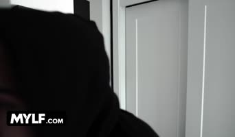Natasha Nice Swallows Cum While Cheating on Stepdad with Petite Latina