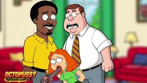A Black Neighbor Shoved His Black Cock Into a White Married Housewife's Mouth.
