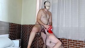 A Esposa Nem Imagina Que Ele Faltou No Trabalho Pra Comer o Gordinho / Neg&atilde_o da Favela Domina e Fode o Rab&atilde_o Branquinho (DOBRADINHA COMPLETA)