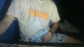 In Front of the Webcam