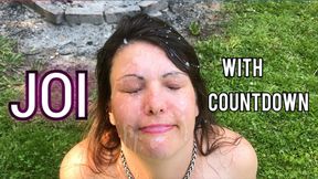 COUNTDOWN TO COME ON MY FACE IN HOT JOI ACTION