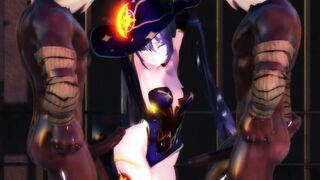 【MMD R-18 year old SEX DANCE】MONA PERVERSE HUGE DELICIOUS BUTT SWEET LOVELY ASS YUMMY WHITE BUTT ホットお尻 [MMD]