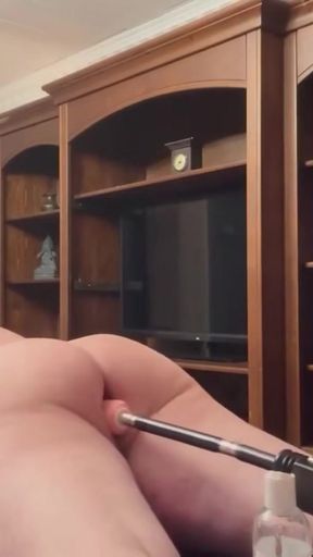 DomLady Mia - Punishment of terror for the Slave - Training: Ass Fucked by the Fucking Machine - Part 1   Clip 1