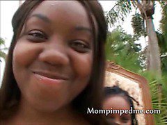Big booty black lesbians want pussy on their tongues
