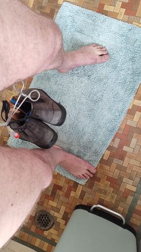 Weighted my catheter with swinging boots