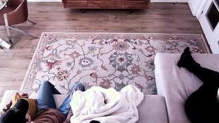 Stepson is fucked by MILF stepmom while her husband is next to her