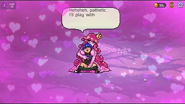 Succubus Forest [ FEMDOM Hentai Game ] Ep.3 Slime monster girl play with his NIPPLES to make him CUM !