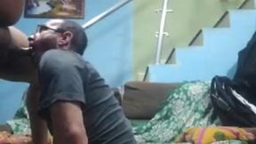 chupando o pau o cu e dando gostoso para o cara casado.