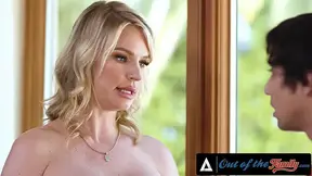 Stepson fucks stepmom with a side of big tit action