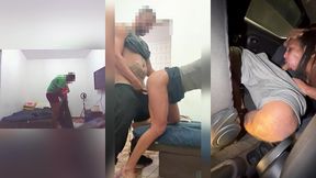 aventura tripla da hotwife: seduziu entregador da farmacia, entregador do ifood e conheceu novo espaco pra dogging