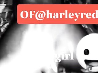 Intro to @harleyred on Onlyfans and her creamy booty vagina