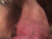 Home In Minnesota Stroking My Hairy Cock, Squishing My Balls, Sexy Moaning, W/ Beautiful Cumshot