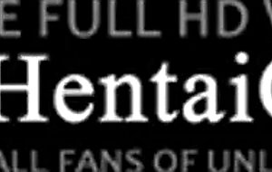 Busty anime gets her dripping cunt fucked from back