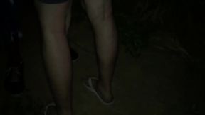 Pirocada no putinho no meio do mato