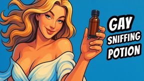 GAY SNIFFING POTION 36 minute AUDIO only ASMR