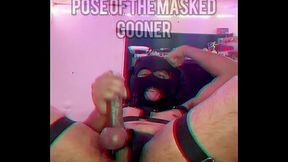 MASKED BITCH GOONING HARD AF!