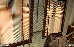 Bound stewardesses anal fucked