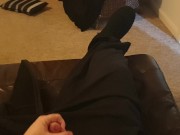 Thick cock with huge foreskin