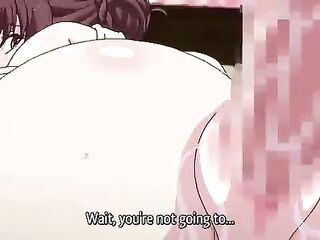 Anime Sub English - MILF receives a creampie from stepson