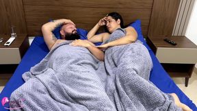 My boyfriend wakes up by movements in bed and he decides to please me with a better fuck than his friend's (Part 2)