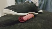 LittleShoes - Cock Crush Gym Slippers Size 34 Preview POV