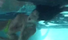 Sexiest underwater drowning