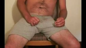 Amateur John Beating Off His Throbbing dick