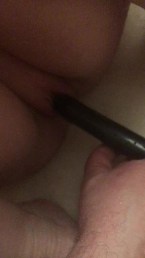 Dildo in shower