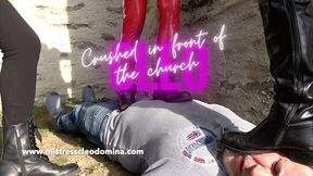 Cleo Domina - Crushed in front of the church - OUTDOORS