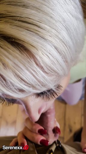 Horny MILF Serenexx Gives BJ!!!!