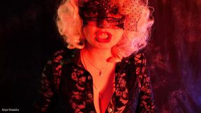 JOI jerk off instructions (Arya Grander) sexy curvy MILF point of view POV video