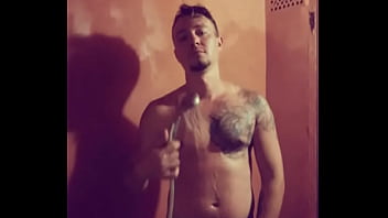 Hot Russian Guy in shower