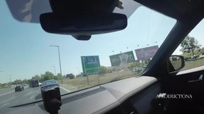 Desperate Panty Wetting Golden Shower Mouth Piss in My New Car