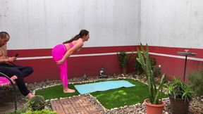 My Yoga Teacher Ends up Fucking Me so Hard