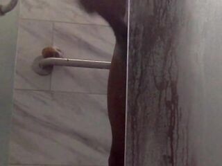 "Secret Shower Jerk Off Leads to Wild Stepfamily Meeting"
