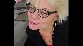 I love having hot sperm all over my face