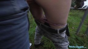 Beauteous Martin Gun and Gina Snow - reverse cowgirl sex - Public Agent